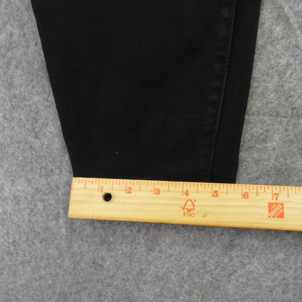 Lane Bryant Women's Black Skinny Mid-Rise Stretch‎ Jeans 18 - Picture 9 of 14